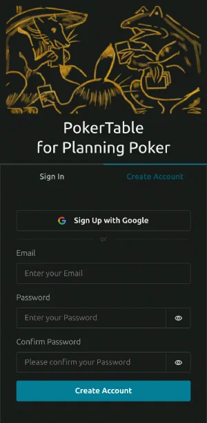 Create Account