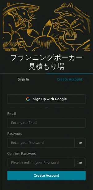 Create Account